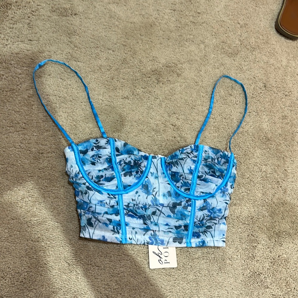 Oh polly blue top